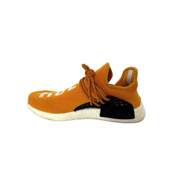 Adidas Human Race Pharrell Williams HUE MAN Shoes Mens 8 Laces ART BB3070 Orange - Picture 7 of 16